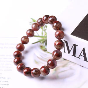 ลูกปัดหินธรรมชาติทรงกลม สีแดง ออราไลต์ <span class=keywords><strong>23</strong></span> คริสตัล คอร์นูโคเปีย <span class=keywords><strong>23</strong></span> ชนิด คริสตัลแร่ธาตุบำบัด สร้อยข้อมือเสริมเสน่ห์ - Product Image 3