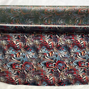 FILM TRANSFER air Hidrografi, HYDRODIPPING HYDRO DIP tengkorak hitam lebar 50cm untuk dekorasi ATV - Product Image 3