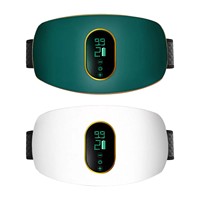 Ceinture de massage intelligente à vibration cyclique à double roue motrice sans fil multifonctionnelle portable Ceinture de massage pour la taille et l'abdomen