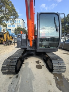 Excavadora de cadenas Hitachi ZX70 usada en buen estado, miniexcavadora Hitachi ZX70 en venta - Product Image 5