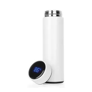 Trend produkte 2021 Neuheiten Smart Thermos 500ml Thermoskanne Vakuum flaschen Temperatur anzeige