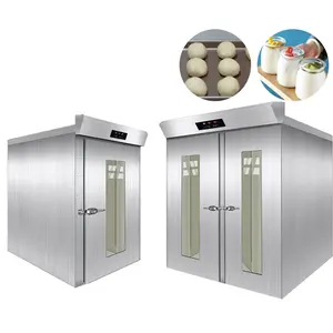 Um Comercial Industrial Croissant Bread Proofing Cabinet Dough Retarder Proofer Bakery Prover Fermentação Bread Making Machine