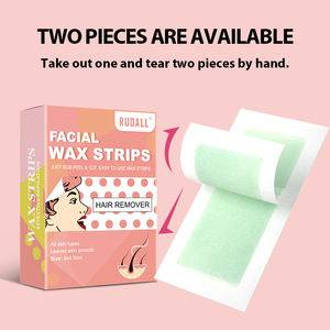 Piccole strisce di cera per capelli per le sopracciglia del mento del labbro superiore <span class=keywords><strong>basette</strong></span> delle ascelle - Product Image 6