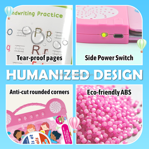 Livre Électronique Interactif Rechargeable Bilingue (Français-Anglais) pour Enfants – Machine Pédagogique Intelligente à Lecture Sonore - Product Image 5