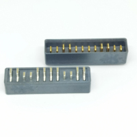 Connecteur mâle DGDTE 2,7 mm pas de 12 broches L05M 60 VDC 25 A/broche, boîtier en alliage de cuivre et plastique, personnalisable pour batterie de drone
