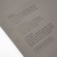 Sacs à fermeture éclair en PE de qualité alimentaire personnalisés, impression offset, emballage imperméable pour t-shirts, maillots de bain, chaussettes, logo personnalisé, couleur personnalisée, taille personnalisée