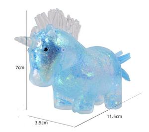 Jouet anti-stress licorne à presser, à rebond lent, en matériau TPR, série Maltose, écologique, lavable, design personnalisable, jouet pour soulager la colère - Product Image 5