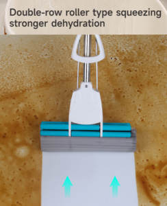 Serpillère à tête effaçable Realida Magic Eraser, serpillère à tête polyvalente avec manche en acier inoxydable - Product Image 3