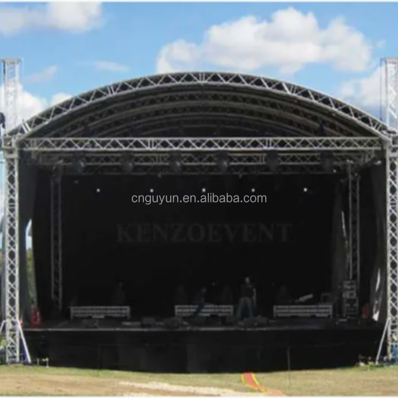 Hot Sell Factory Curved Lectern Rectangular Aluminum Lectern Truss ...