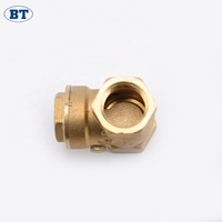 Clapet anti-retour horizontal en laiton forgé BOTE, filetage BSP/NPT de 1/2 à 4 pouces, pour l'eau