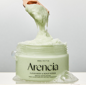 Exfoliante Corporal y Capilar Arencia Fresh Cloud Geranio y Primavera 260g - Product Image 3