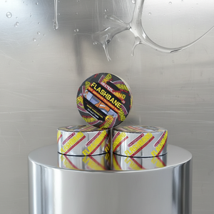 Bande d'isolation thermique imperméable en bitume auto-adhésive super résistante pour toiture, cabine de bateau, compartiment de véhicule - Product Image 1