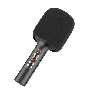 Microphone Karaoké Q-11 Magic Sing, Lecteur Karaoké, Microphone Sans Fil Portable pour Chanter, Fête à Domicile, Microphone Bluetooth pour Mobile - Product Image 1