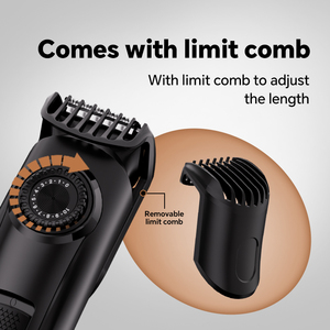 USB sạc râu tông đơ mới điện tóc Clipper cơ thể tóc tông đơ mô hình hiển thị kỹ thuật số máy cạo râu điện - Product Image 3