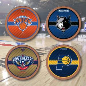 Dessous de verre en liège personnalisé couleur joueur <span class=keywords><strong>NBA</strong></span> Offre Spéciale 2023 Dessous de verre en bois - Product Image 3