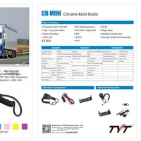 Radio CB Daya Tinggi untuk Kendaraan, Radio Mobil Jangkauan Jauh, Transceiver CB De 27mhz SSB dengan Rentang Frekuensi 24.715-30.105 Mhz