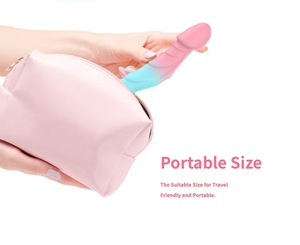 Vibrateur puissant à ventouse en silicone médical, forme réaliste de pénis, étanche IPX7, pour <span class=keywords><strong>orgasme</strong></span> <span class=keywords><strong>intense</strong></span> du point G chez la femme - Product Image 5