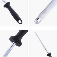 TOALLWIN Affûteur de couteaux de cuisine 8 pouces en acier, tendance et en promotion