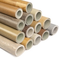 Suelo Vinílico de PVC de 2.0mm con Diseño Clásico de Madera para Hogar, Oficina, Hotel, Dormitorio, Rollo Doble para Sala de Exposiciones