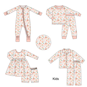 Tutina in Bambù per Neonati, Pigiama Convertibile a Maniche Lunghe con Doppia Cerniera per Bambini e Bambine - Product Image 1