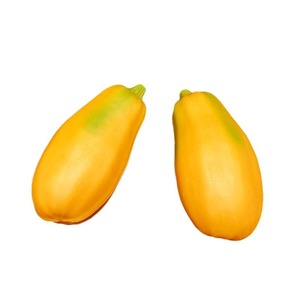 Modèle de papaye artificielle en plastique, modèle de fruits et légumes factices, présentoir pour magasin de fruits - Product Image 4