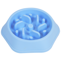 Mangeoire en plastique Portable de voyage en Silicone pour animaux de compagnie, bol pour chien à alimentation lente avec tapis à lécher