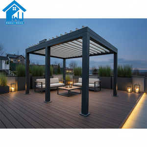 Pergola en aluminium Sweet Home avec jardinière intégrée, gazebo de jardin pour <span class=keywords><strong>petit</strong></span> jardin - Product Image 4