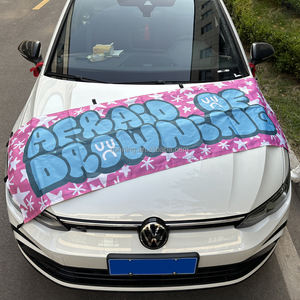 Promozione 2025 nuovo prodotto a buon mercato di alta qualità impermeabile 100% poliestere doppio lato pubblicità 180x60cm bandiere Nobori personalizzate - Product Image 5