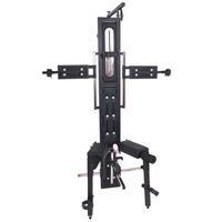 Chaise de bondage robuste en métal, grande taille, pour BDSM, avec cadre en croix, machine sexuelle, accessoire de salle d'entraînement, jouet sexuel pour adultes, fétiche