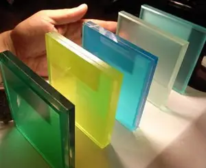 Placa de pano de vidro laminado profissional vidro laminado personalizado de alta resistência para construção de vidro industrial
