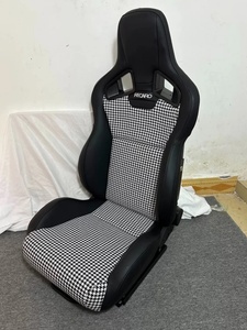 Asientos de Coche Modificados Pepita Confetti Hounds Tooth, Asientos de Carreras con Patrón de Pata de Gallo, Asiento <span class=keywords><strong>Crossover</strong></span> Definitivo para Pista y Carretera - Product Image 2