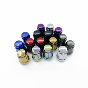 Venta caliente 32mm Tuercas estriadas largas <span class=keywords><strong>Piezas</strong></span> de rueda de coche Premium - Product Image 3