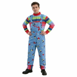 Disfraces <span class=keywords><strong>de</strong></span> <span class=keywords><strong>Chucky</strong></span> a juego para la familia, <span class=keywords><strong>disfraz</strong></span> <span class=keywords><strong>de</strong></span> <span class=keywords><strong>Chucky</strong></span> <span class=keywords><strong>de</strong></span> Good Guys para Halloween para niños y adultos, atuendo <span class=keywords><strong>de</strong></span> cosplay <span class=keywords><strong>de</strong></span> película <span class=keywords><strong>de</strong></span> terror para fiestas - Product Image 2