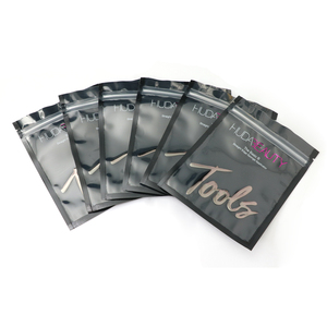 Piccole <span class=keywords><strong>bustine</strong></span> sacchetti di <span class=keywords><strong>plastica</strong></span> <span class=keywords><strong>in</strong></span> mylar personalizzati trasparenti su un lato con chiusura a zip per cavo USB auricolare con MOQ minimo - Product Image 4