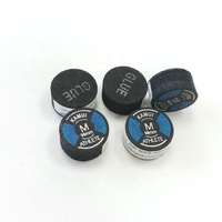 Original Japon 14mm Noir Kamui Tips ATHLETE Pool Tips pour Billard Play Cue Tips in M 8 couches Billard Stick Accessoires