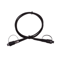 Cable de Conexión Preconectorizado de 5 mm HILINK MINI SC/APC con Revestimiento LSZH, 1F Monomodo, Pigtail FTTH de 75 m, Garantía de 5 Años, Resistente al Agua IP68