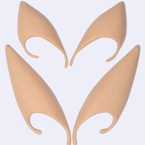 Décoration d'Halloween, fête, latex et plastique, <span class=keywords><strong>cosplay</strong></span> d'<span class=keywords><strong>elfe</strong></span> et oreilles d'<span class=keywords><strong>elfe</strong></span>, costume d'anime, haute qualité - Product Image 4