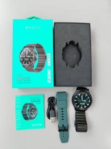Heatz HW21 Smartwatch 1.43 AMOLED BT écran tactile IP67 étanche <span class=keywords><strong>lunette</strong></span> rotative Android IOS téléphone connectivité multifonctionnel - Product Image 6