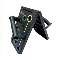 Barres de pompes multifonctionnelles transfrontalières pliables pour entraînement à domicile, soutien pour les exercices de poitrine, dos et épaules