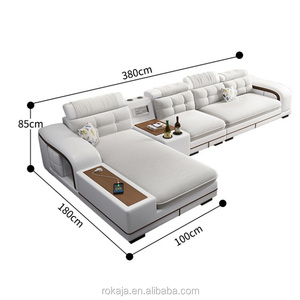 Ventes chaudes - <span class=keywords><strong>Canapé</strong></span> multifonctionnel en forme de I, L, U - <span class=keywords><strong>Canapé</strong></span> <span class=keywords><strong>inclinable</strong></span> ergonomique rembourré - Ensemble de canapés de luxe 3, <span class=keywords><strong>4</strong></span>, 5, 6, 8 <span class=keywords><strong>places</strong></span> - <span class=keywords><strong>Canapé</strong></span> avec chargeur USB - Product Image 5