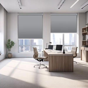 Volets roulants intelligents contrôlés par Wi-Fi, volets roulants électriques, installation de <span class=keywords><strong>rideaux</strong></span> avec tissu à larges feuilles <span class=keywords><strong>sur</strong></span> le plafond - Product Image 2