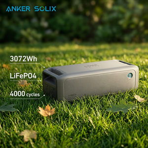 Batterie d'extension Anker Solix BP3000 3072Wh LiFePO4 Alimentation solaire pour la maison 10 ans de durée de vie CE UKCA EU 230V - Product Image 1