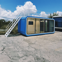 Hôtel-capsule écologique en forme de conteneur, lit de couchage, maisonnette Apple, provenant de Chine
