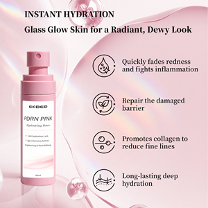 โทนเนอร์บำรุงผิวหน้า EKBER Vegan Pink Peptide ซ่อมแซมผิว พร้อมไนอะซินาไมด์ PDRN ช่วยเติมความชุ่มชื้น ปรับผิวกระจ่างใส และกระชับรูขุมขน - Product Image 4