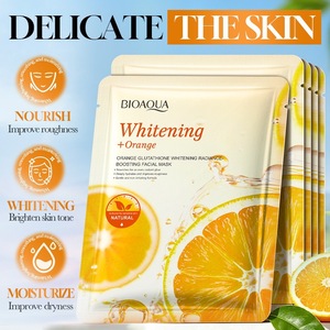 Masque Visage Hydratant et Apaisant à la Nicotinamide et au Glutathion, Série de <span class=keywords><strong>Masques</strong></span> aux Extraits de Fruits - Product Image 2