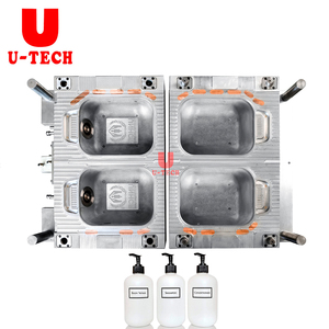 Molde de inyección de silicona, bote químico diario, maceta de flores, inyección de plástico, tapa superior abatible - Product Image 2