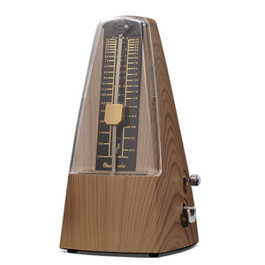 Ensemble de métronomes mécaniques complets en bois de teck, style tour, en teck clair et foncé, vente en gros directe usine - Product Image 1