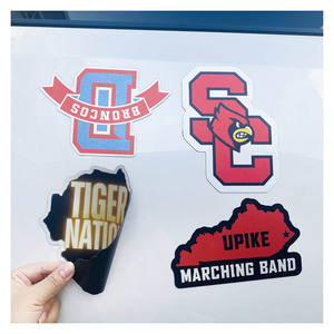 قابل للإزالة مخصص في الهواء الطلق مقاومة للماء سيارة الوفير الجسم بك المغناطيسي الإعلان ملصقات المغناطيس العاكسة ملصقات - Product Image 3