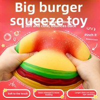 Jouet Squishy Hamburger Réaliste Surdimensionné à Montée Lente Anti-Stress pour Enfants et Adultes - Offre Spéciale