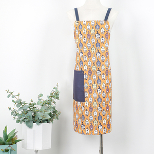 Tạp dề tùy biến dành cho người lớn tạp dề Logo túi cho bánh nướng cửa hàng nhà bếp sử dụng vẻ đẹp in logo bán buôn - Product Image 5